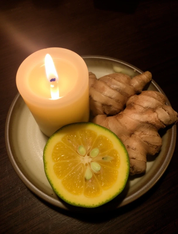 柚子キャンドル