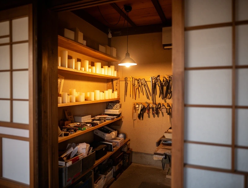 Edo Craft 工房内部